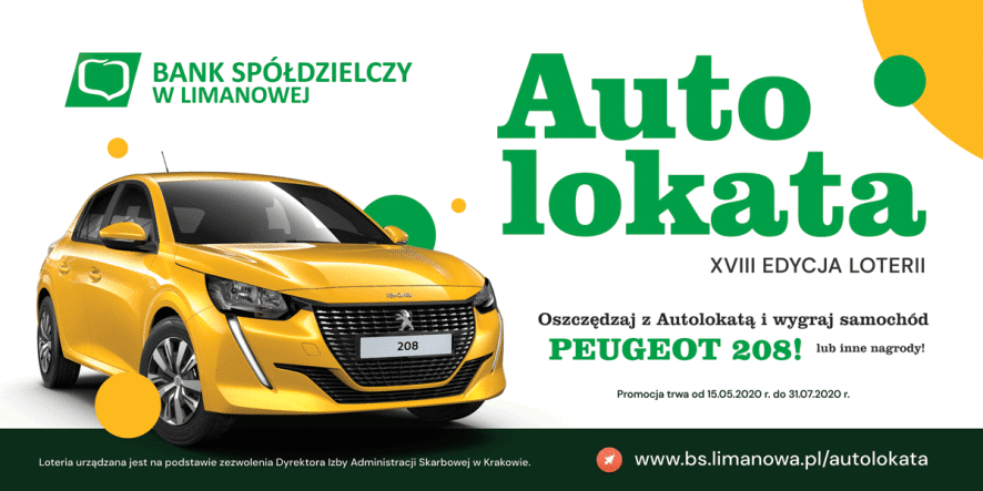 Już jutro rusza nowa edycja loterii promocyjnej AUTOLOKATA.